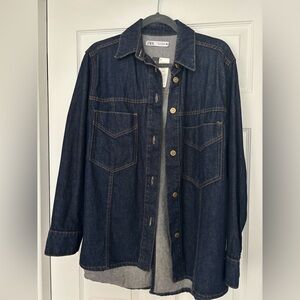 Zara Indigo Denim Jacket